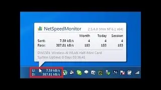 How to install internet speed meter in windows 10