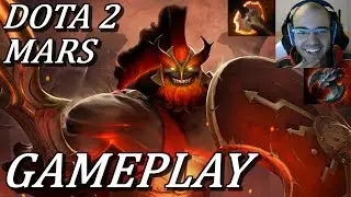 NEW HERO MARS RELEASED | Full Gameplay Commentary Dota 2