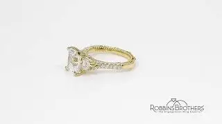 Verragio 18k Yellow Gold Diamond Engagement Ring Setting 7/8 ct. tw.