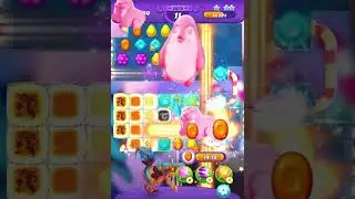 Candy Crush Friends Saga Level 3673 Get 2 Stars, 22 Moves Complete