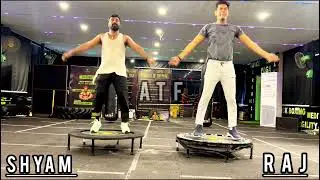 MAIN TOH RASTE PE JAA RAHA TA SONG TRAMPOLINE WORKOUT DANCE 