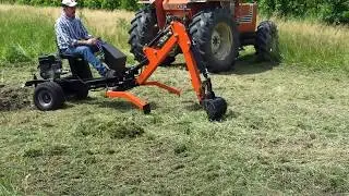 Towable backhoe 