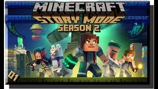 Minecraft: Story Mode 2 #01 💦 Unsere Stadt, unsere Leute💦[Gameplay][Deutsch/German][HD]
