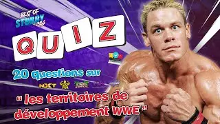 20 Questions sur les territoires de développement de WWE - Le Quiz qui Mérite !