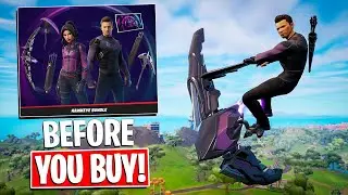 Before You Buy The *NEW* HAWKEYE SKIN! Aerial Archer | Gameplay and Crow Victory Royale!
