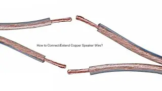 How to extend / setup copper speaker wire to sound system BoseSpeakers extending copper speaker wire