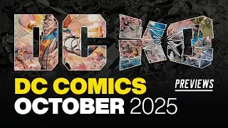 DC Comics PREVIEWS: What's NEW from DC in October 2025! DC K.O, Absolute Evil and More!