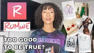 ROMWE Try-On Haul 🛍 | Honest Review | watch this before buying!