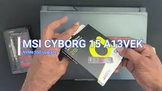 MSI Cyborg 15 A13VEK - Max Storage Upgrade Guide (SSD/HDD Options Explained)