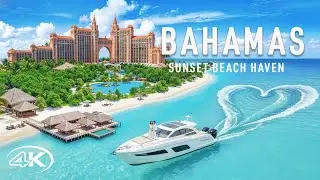 [4K] Bahamas 2025 🇧🇸 Stunning Beaches & Turquoise Seas with Deep House Chill Beats
