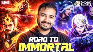Subscriber ke Saath Rankup Krdunga Aaj🏆!!💀Road to 100 Stars | MLBB INDIA LIVE