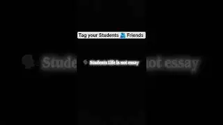 students Life is not easy #status #sad #short #viral #student #exam #study #family #trend