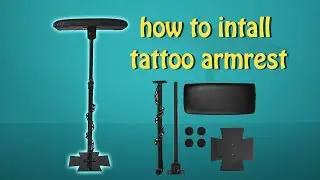 Heavy Duty Tattoo Armrest Easy to Install | Tattoo Armrest N205002 | Wormhole Tattoo