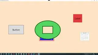 Перемещение элементов в окне приложения WPF
