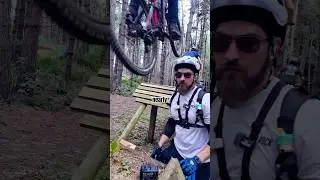 How I made dangerous mtb video edit #mtb #davinciresolve #mtbskills