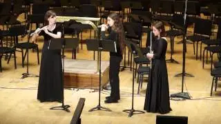 Trio op.59, Alexander Tcherepnin, Detroit Symphony Civic Flute Trio, 3/2/2014