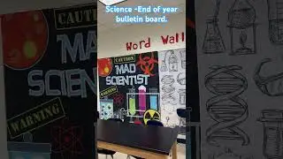 Science - end of the year bulletin board. #shortsfeed #teachingcommunity #subscribe #teacher