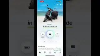 Vacation Mode Animation in Ola App 🤔 Next Level Update 😀 #moveos5 #olaelectric #new #viral #shorts