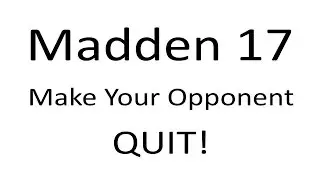 MADDEN 17: DT A GAP NANO: BEST GLITCH BLITZ/DEFENSE THIS YEAR.