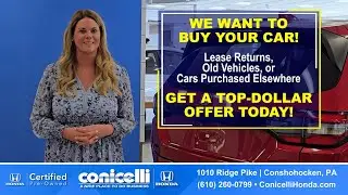 Want to Sell Your Car FAST? Conicelli Honda Will Pay YOU TOP DOLLAR &ndash; No Purchase Required!