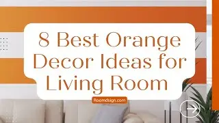 8 Vibrant Living Room Ideas with Orange Decor