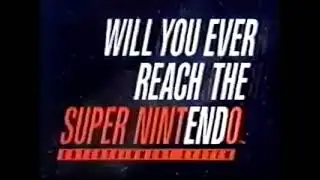 Starwing, SNES Nintendo, 1993 UK TV advert