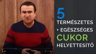 5 egészséges cukor helyettesítő a természetből