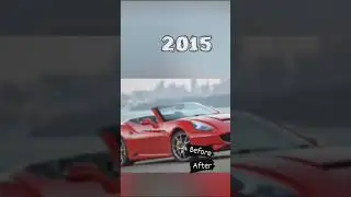 old model Ferrari new model 👿👿💫🔥🔥