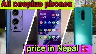 All oneplus phones price in Nepal  by Suzu-Tech Nepal. In (2021).