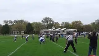 2017 MM Playoff Game 2 - Patriots vs Harvey (Isaac #28 with the Punt Return)