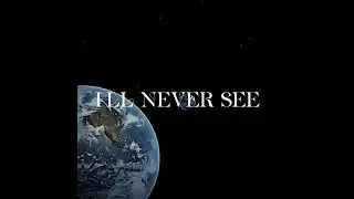 COMÈTES - I'll Never See (Lyrics Video)