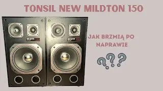TONSIL NEW MILDTON 150 JAK BRZMIĄ PO NAPRAWIE GŁOŚNIK&Oacute;W