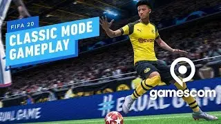 FIFA 20 Classic Mode Gameplay (4K 60fps) - Gamescom 2019