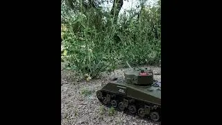 HENG LONG IR BATTLE TANK SCORES A HIT!           #viral #rc#tanks