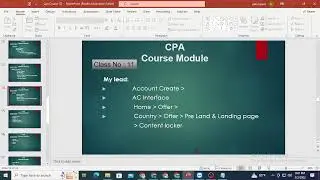 CPA ইনকাম গ্যারান্টি কোর্স Pentanik IT Solution Park Live Stream