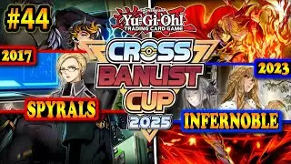 Grinder Spyrals (2017) vs. Infernoble Knights (2023) | Cross-Banlist Cup 2025