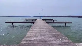 Canandaigua NY, Pier in front of Hotel Canandaigua Hilton