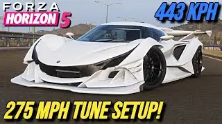 FORZA HORIZON 5 - 275 MPH Apollo IE Tune Setup (Regular + Welcome Pack)