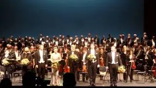 La damnation de Faust curtain call, K&ouml;ln 13.dec.2014