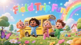 Field Trip Fun! 🌈 Kids Adventure Song for Toddlers | Preschool Nursery Rhyme