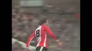 Mick Channon famous goal for Southampton v Liverpool in April 1982