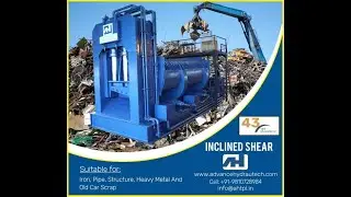 Inclined Shear/Box Shear/Heavy Metal Scrap Cutting Shearing Machine