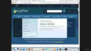 PYTHON COURSE---004 Setting up Python on Mac