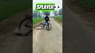 1 Player😊2 Player😱3 Player👀#tranding#viral#cycle#stunt#rider#boys#hard#stunt#cycle#drift#viral#video
