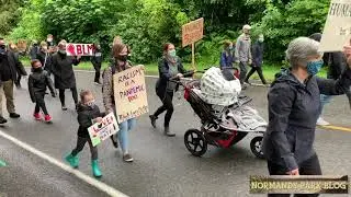 Normandy Park Black Lives Matter Silent March 6/12/20