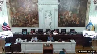 City of Trenton Council Meeting - 9/4/2025