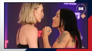 Pesaje Oficial: Mikaela Mayer 129.8 lbs vs. Erica Farias 128.2 lbs