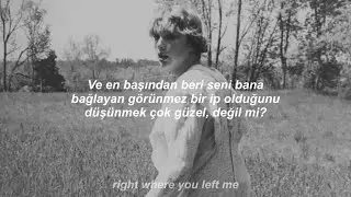 Taylor Swift - invisible string // Türkçe Çeviri