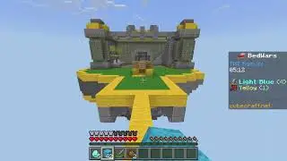 Minecraft bedwars on ps5 120 fps (controller)