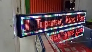 Running Text Full Color Outdoor SMD